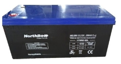 Northbatt HG 310 Hybrid GEL VRLA 12V 310Ah (310Ah C100)